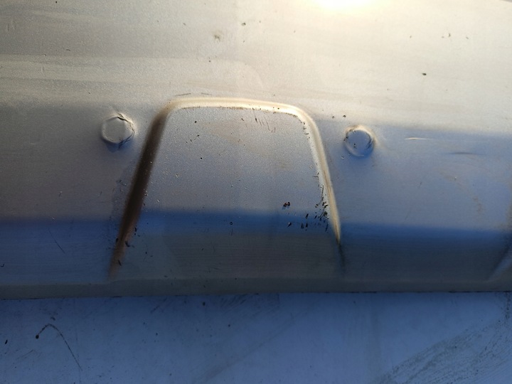 фото №6, Opel mokka 95025869 спойлер заглушка бампера зад