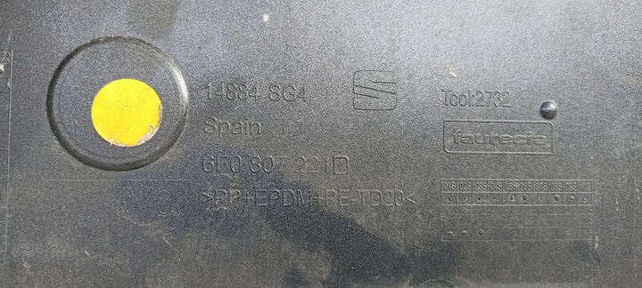 фото №10, Бампер перед переднє seat ibiza v 17-21rok 6f0 6f0807221d оригінал
