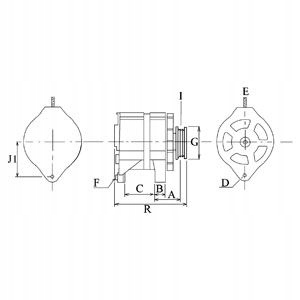 фото №3, Генератор 115933 hc-cargo ford c-max c-max ii van