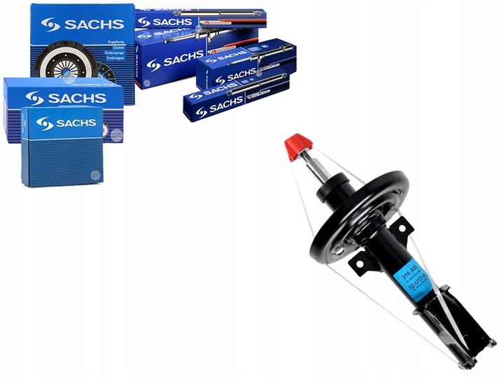 фото №1, Амортизатор renault megane 1.2-2.0d 06.10- sachs