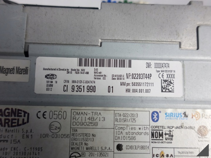 фото №12, Bmw 2 f45 active tourer зчитувач cd блютуз магнітола ece 9351990