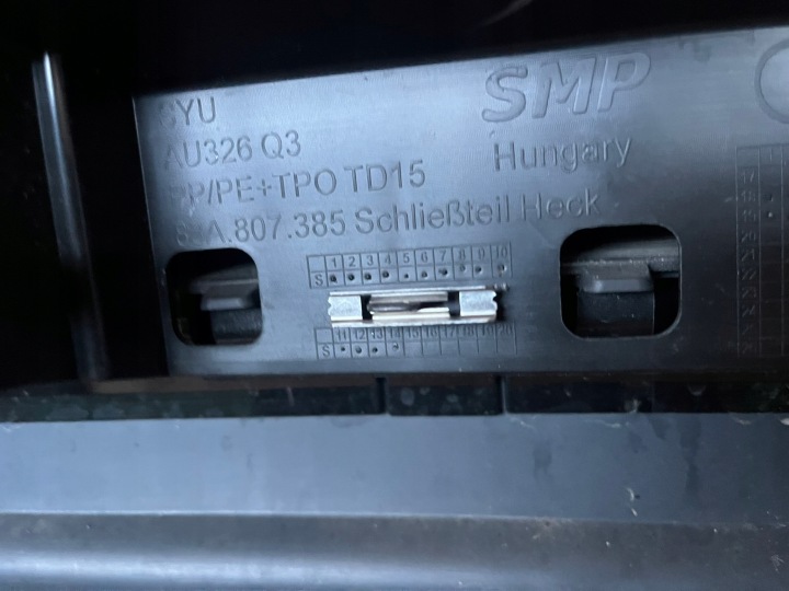 фото №14, Audi q3 83a бампер задний pdc установка диффузор ly9t оригинал 83a807511 2020r