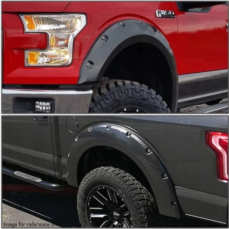 фото №13, Ford f-150 2015-17 розширювачі накладки планки молдинг крило з nitami kpl.