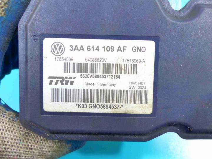 фото №9, Блок управления abs vw passat cc 08-16 3aa614109af