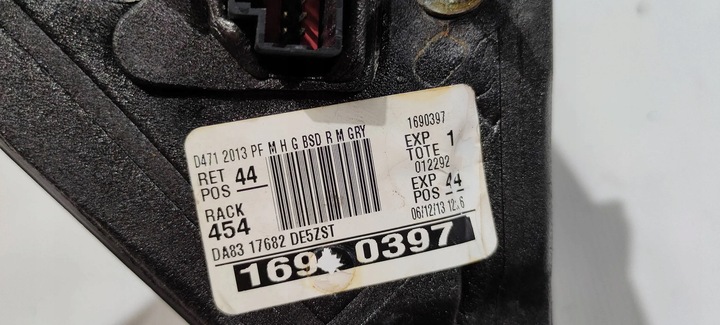 фото №9, Дзеркало праві ford flex limited blind spot 2013-