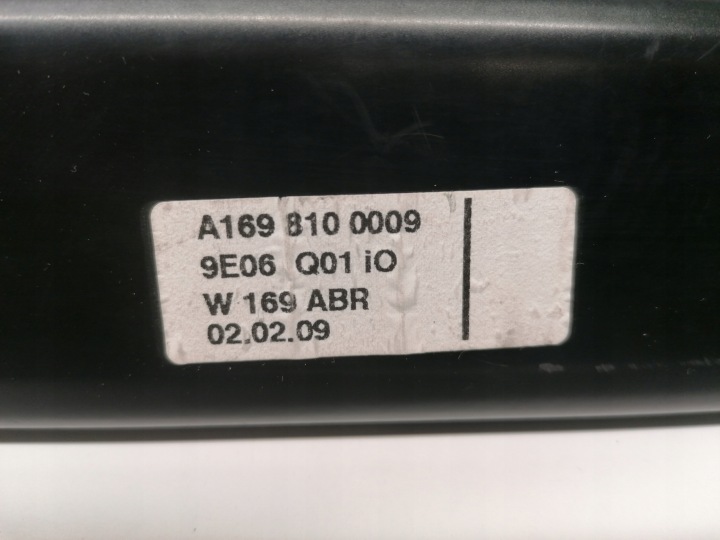 фото №6, Mercedes a klasa w169 ролета багажника оригинал 04-12