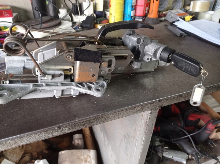 фото №4, Audi a4 b6 - замок запалювання ключ складний ключ колонка