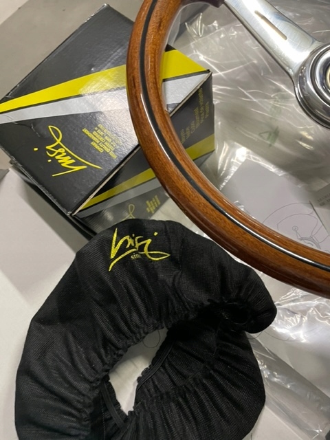 фото №5, Руль деревянная 37cm włoska классика