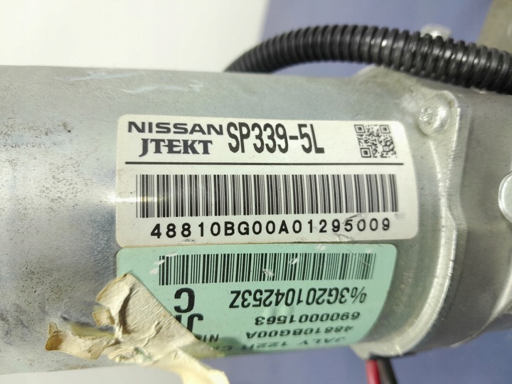 фото №7, Nissan micra k12 рестайлинг колонка рулевая eu 48810-bg00a