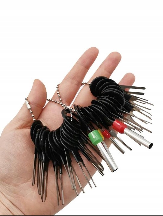 фото №11, Wyjmaki демонтаж контактів колодок sam. великий kpl 36szt+2!