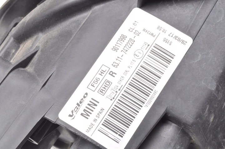 фото №7, Mini f56 лампа права передня праві перед англієць 7472228