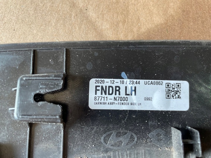 фото №5, Hyundai tucson iv планка накладка крыльев перед 87711-n7000 88712-n7000