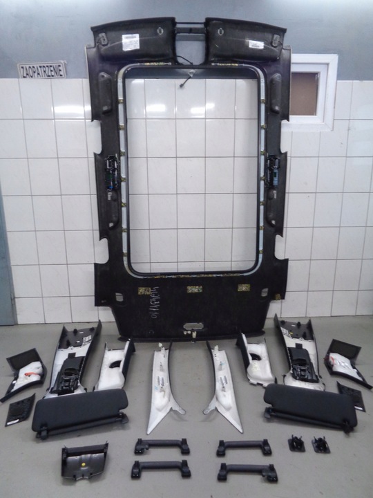 фото №10, Porsche cayenne 7p5 потолок pod панорама чёрная