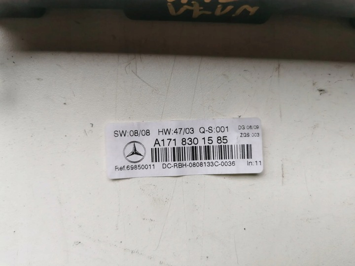 фото №9, Mercedes slk r171 w171 панель воздуховод кондиционера a1718301585 европа