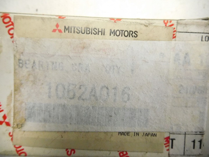 фото №6, Вкладыш вала mitsubishi 1052a016