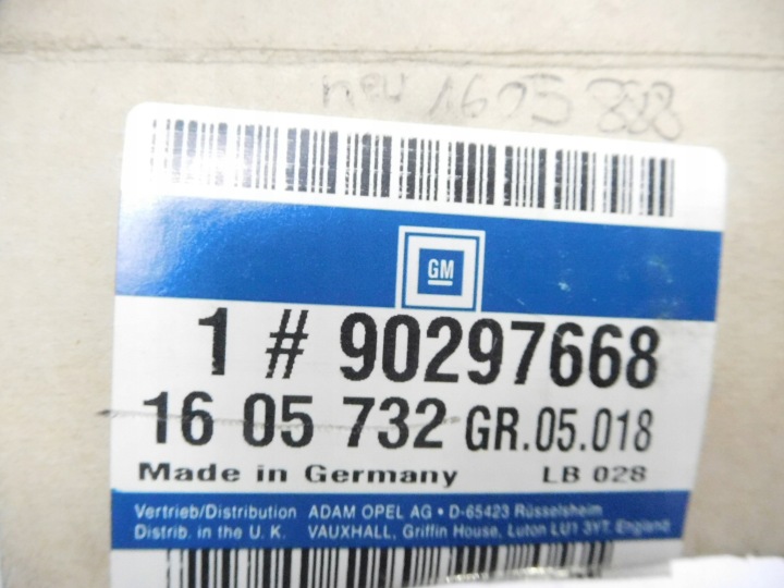 фото №6, Накладка гальмівна колодка гальмівних зад opel kadett e 90297668