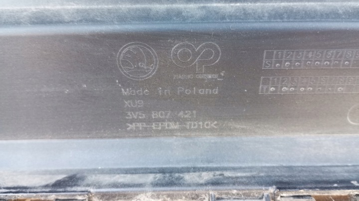 фото №12, Skoda superb iii sedan 2015-2024--zderzak задний 3v5807421 оригинал