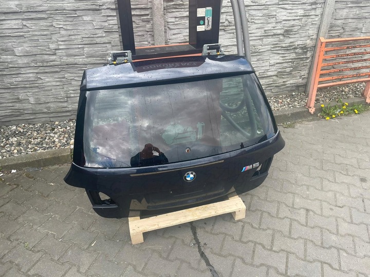 фото №5, Крышка багажника + стекло bmw e61 карбон schwarz дорестайлинг