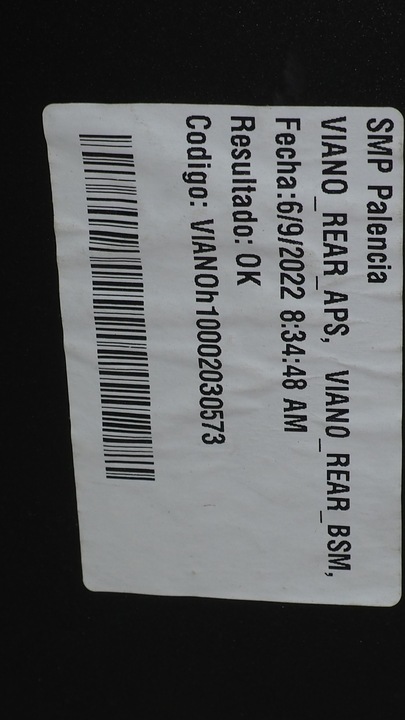 фото №12, Mercedes vito viano w447 рестайлинг бампер зад задний