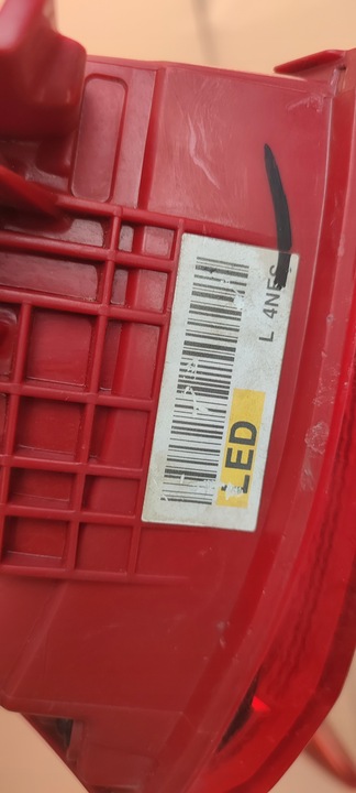 фото №11, Kia sportage iv 15- лампа правая левая зад задняя w крыло оригинал