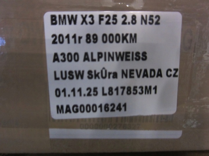 фото №16, Bmw x3 f25 e90 f10 f01 n52b30 поршень шатун 7558590 11257558528 7589540