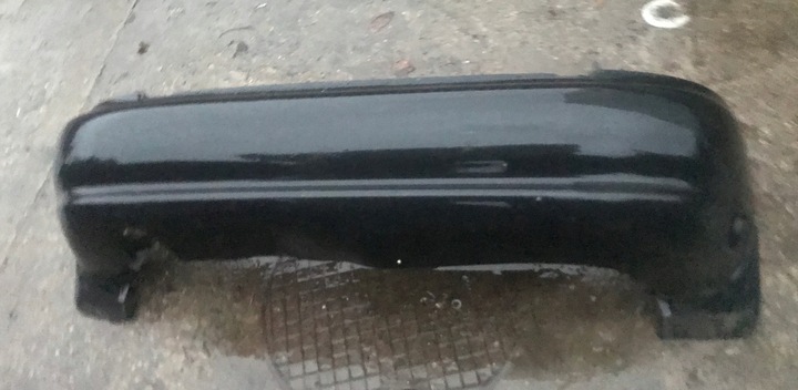 фото №1, Бампер накладка зад lanos хетчбек чорний оригінал
