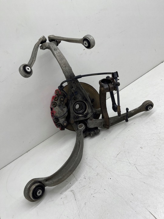 фото №14, Audi a6 c7 3.0 tdi поворотна опора ліва перед супорт важіль комплект!