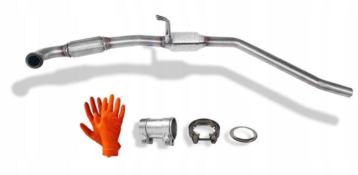 фото №1, Vw transporter t5 1.9 tdi brs + axb + brr + axc 2003-2009 катализатор