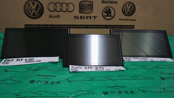 фото №8, Оригинальный номер панель экрана audi a4 b9 8w2919620 8w0919619/20