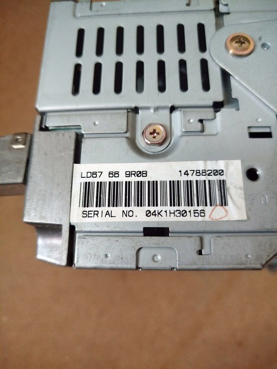 фото №4, Радіо програвач cd mazda mpv заводські ld67669r0b 04k1h30156