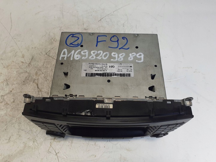 фото №9, Mercedes a w169 169 w245 w906 радіо cd навігація dvd gps команд 1698209889