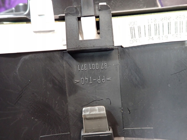 фото №5, Opel zafira a i 99-03 2.2 125km спідометр  прилади 24419561 435084km