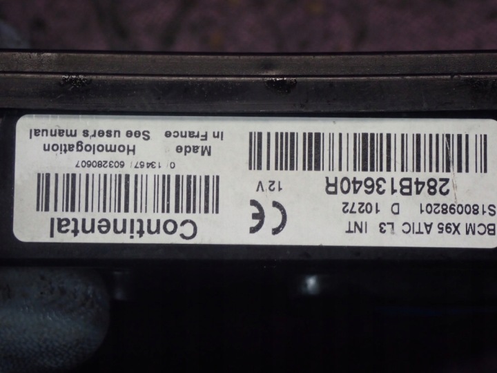 фото №8, Renault megane iii 08-14 модуль коробка bcm 284b13640r