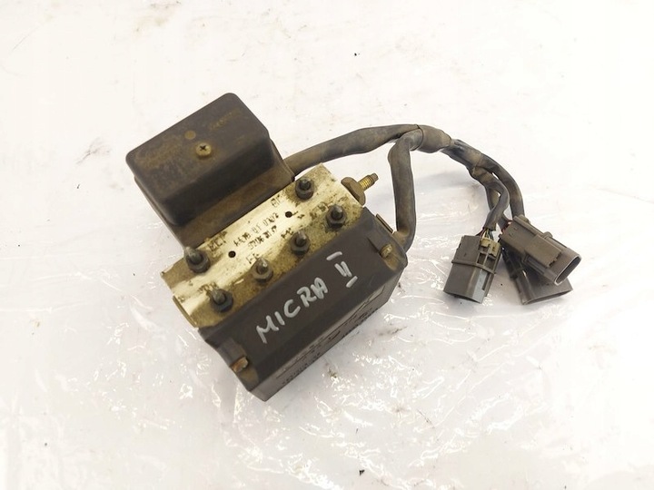фото №9, Насос модуль блок abs 4760099b00 32610113-02 32610123-04 nissan micra k11