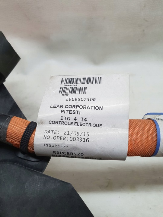 фото №10, Renault zoe 14-18 гніздо заряджання кріплення na pas переднє перед