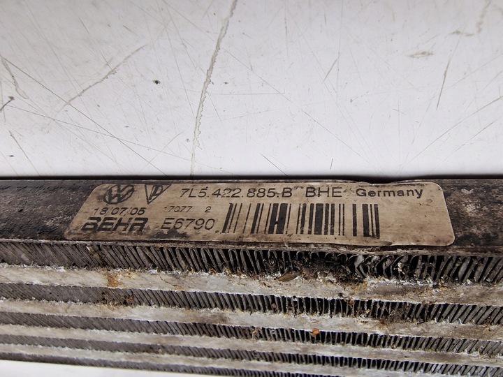 фото №7, Porsche cayenne i 955 радіатор вентилятор 3.2 v6 7l0121203f 7l5422885b