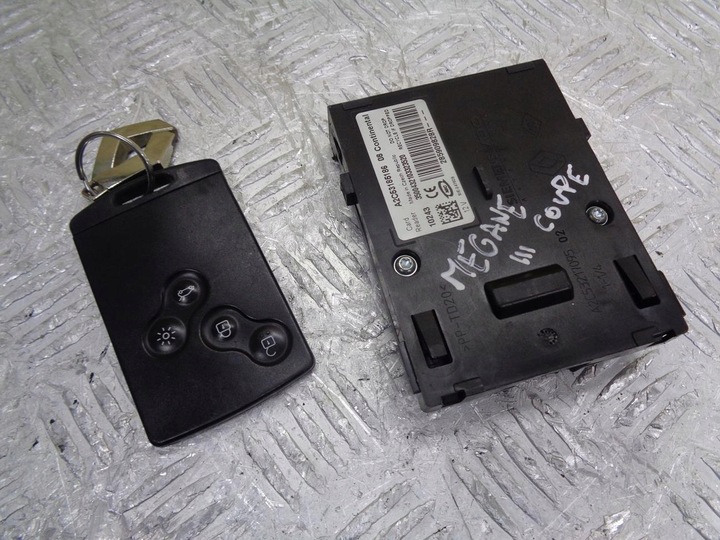 фото №15, Комп'ютер набір стартовий імобілайзер renault megane 3 iii 1.4 tce 08- 237100293r