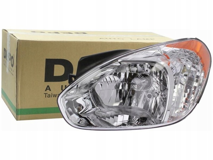 фото №1, Лампа фара лівий hyundai accent iii mk3 05-10