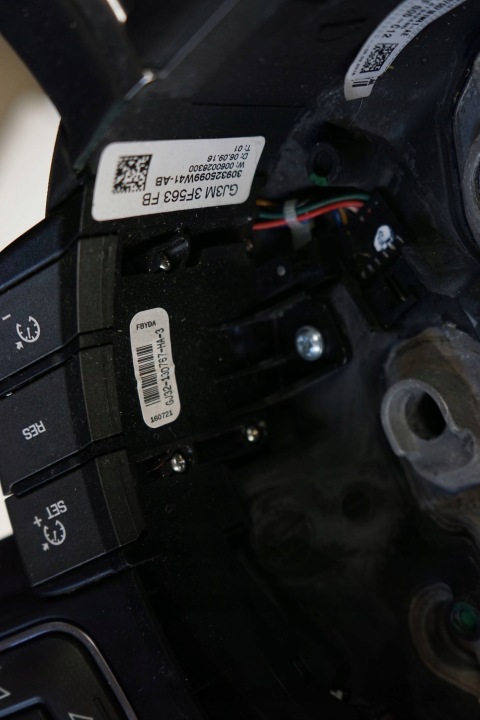 фото №8, Range rover evoque l538 рестайлинг 18r руль кожа мульти gj3m3f563fb