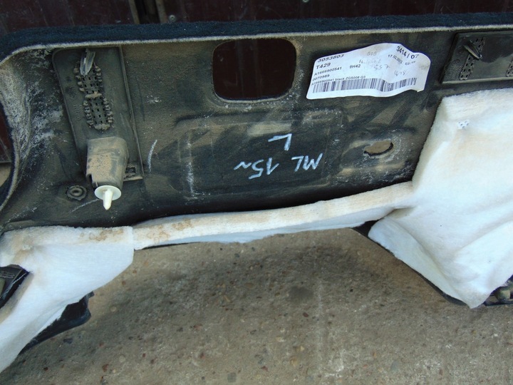 фото №7, Обивка багажника левый зад mercedes ml w166