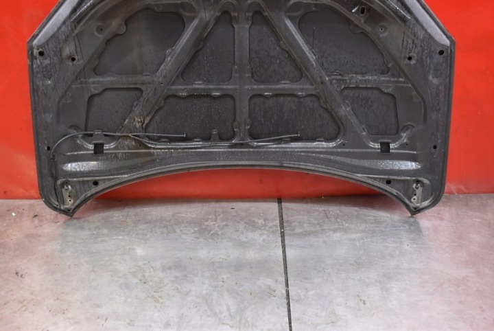 фото №15, Капот кришка двигуна сірий mazda 3 1 i bk 03-06