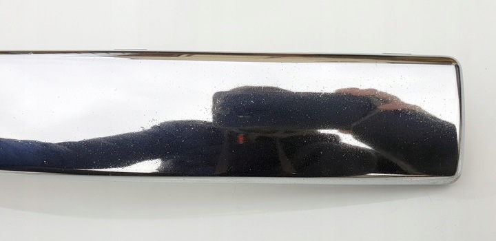 фото №10, Fiat 500 планка накладка хром бампера бампер перед передня права