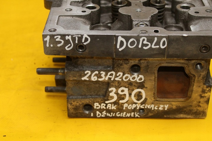 фото №15, Головка fiat doblo opel corsa d meriva 1.3 jtd 263a2000 55231550