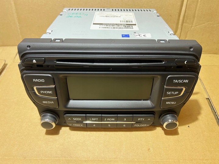 фото №4, Kia ceed ii радіо радіопрогравач cd 96170a2100wk