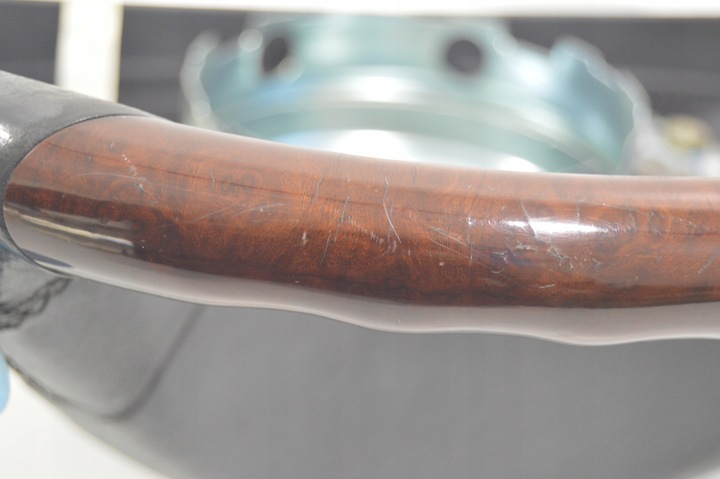 фото №15, Кермо шкіра дерево mercedes w140 c140 s клас рестайлінг графітова сірий