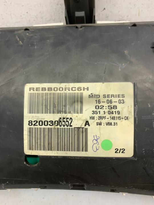 фото №5, Спидометр манометр 8200306552a renault