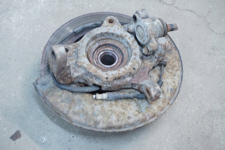 фото №5, Ssangyong rexton ступица поворотный кулак левая 2,7 xdi 10r