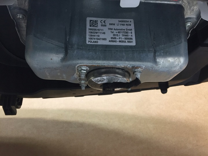 фото №9, Bmw f30 подушки натяжители консоль панель подушка безопасности