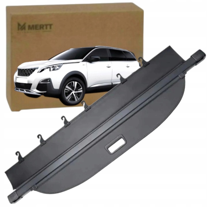 фото №2, Peugeot 5008 ii 2017-2021 ролета багажника зад