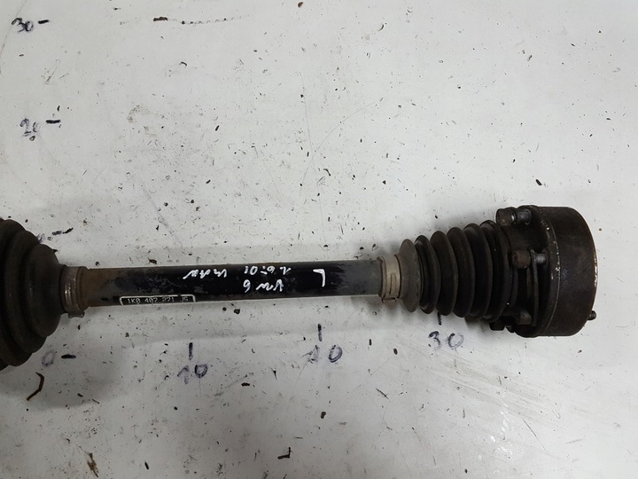 фото №4, Vw golf 6 vi 08-13r 1.6 tdi cay піввісь ліва перед